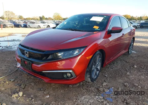 2020 Honda Civic Ex из США, поврежденный, VIN 19XFC1F35LE019020